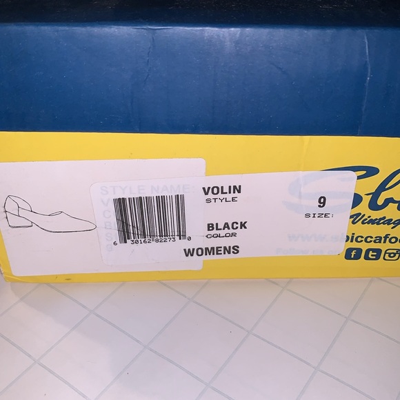 NIB Sbicca Black Volin Faux Suede sz 9 - Picture 5 of 5